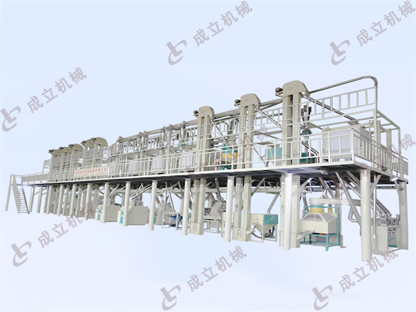 自動(dòng)化日產(chǎn)50噸面粉加工設(shè)備生產(chǎn)線(xiàn)的工藝標(biāo)準(zhǔn)